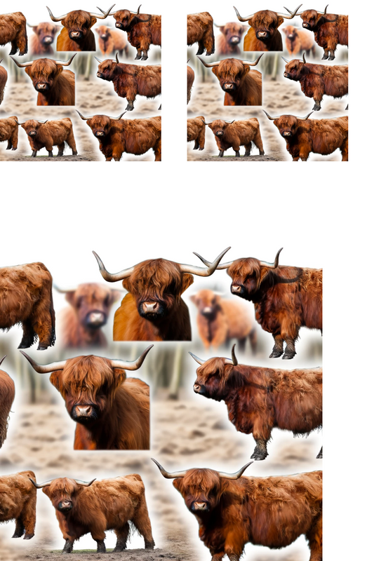 Sticker Sheet: Cows 2 Cat. No. 172