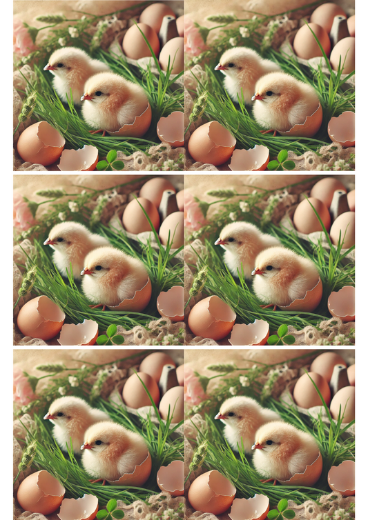 Sticker Sheet – Chicks Collage Cat. No. 2605