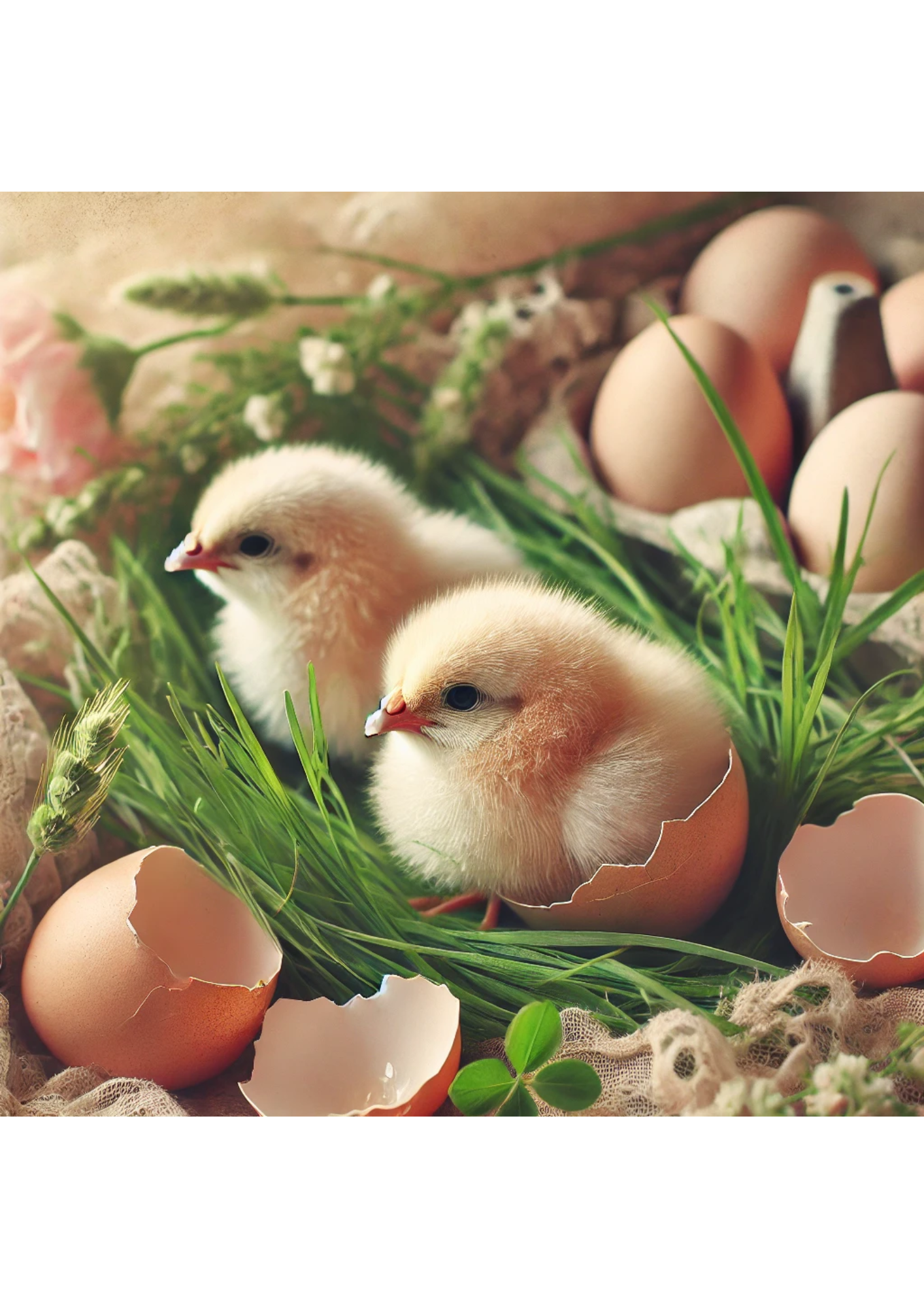 Sticker Sheet / Greeting Card – Chicks Full Cat. No. 2606