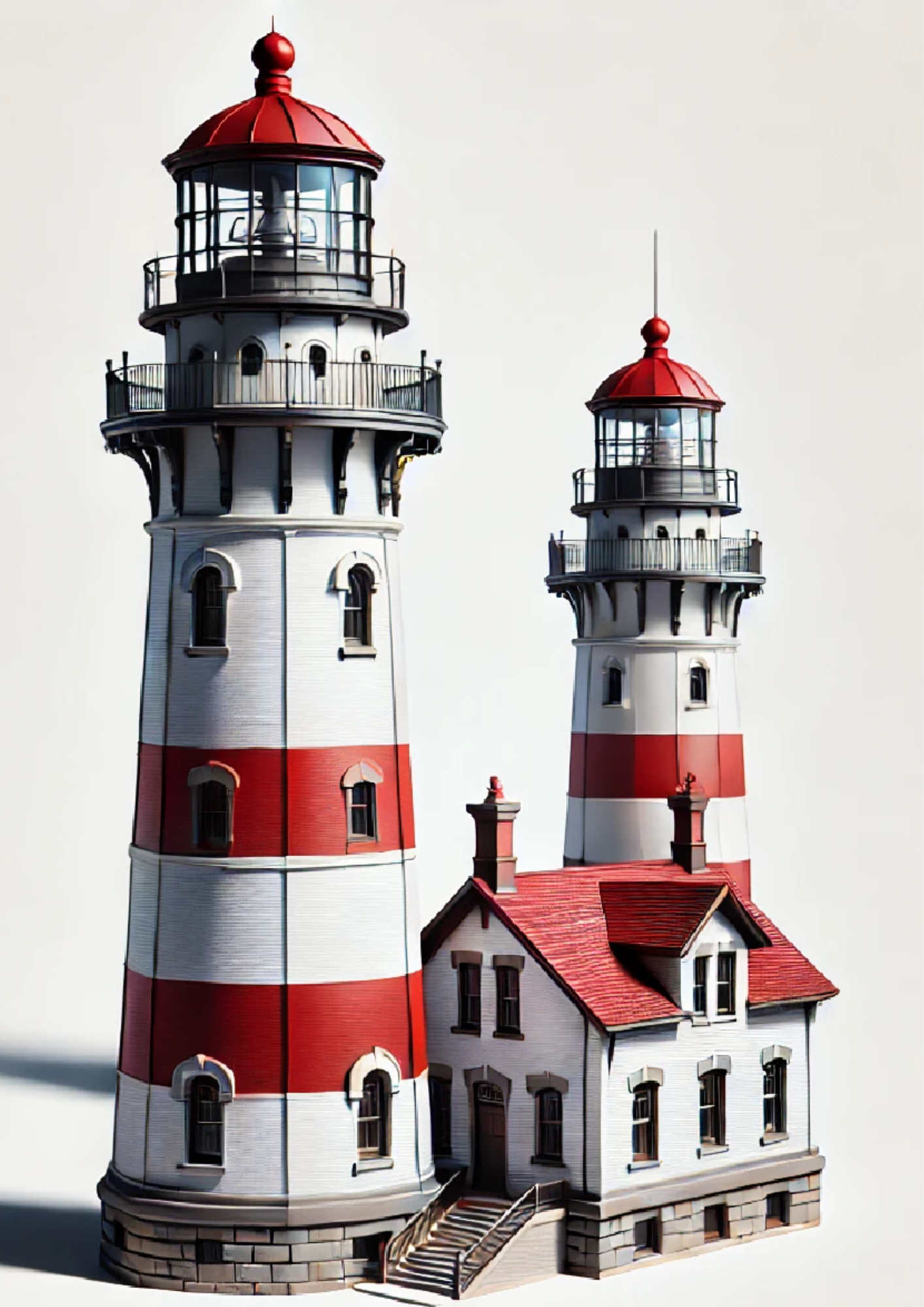 Sticker Sheet / Greeting Card – Lighthouse Full Cat. No. 1314