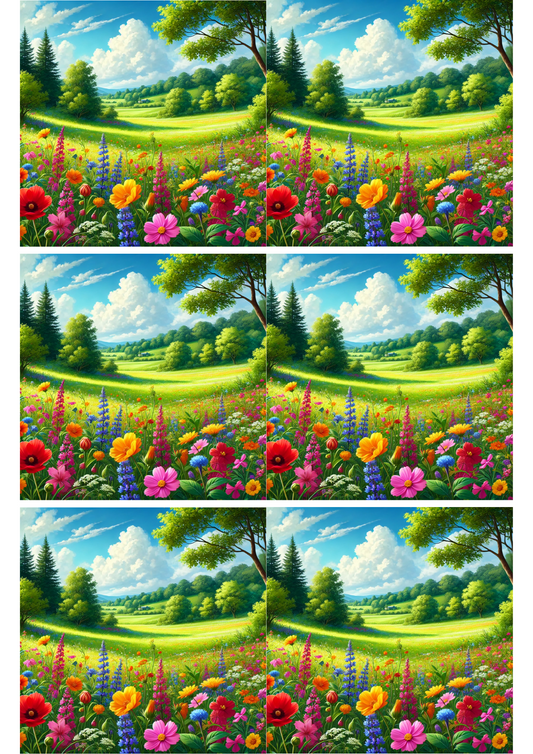 Sticker Sheet – Summer Time Collage, Cat. No. 2070