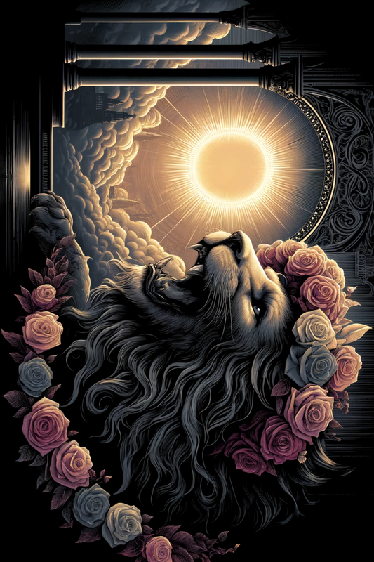 Sticker Sheet – Lion Gothic Sunset Full Cat. No. 190