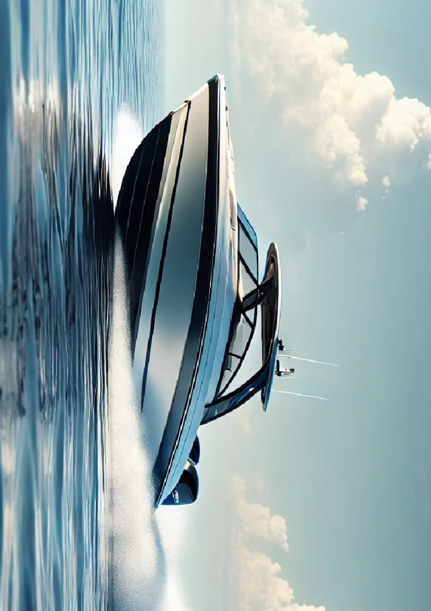 Sticker Sheet / Greeting Card – Motor Boat Full Cat. No. 1326