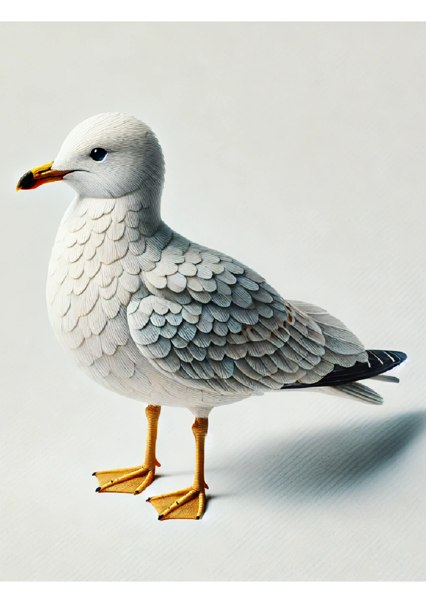 Sticker Sheet / Greeting Card – Seagull Full Cat. No. 1334