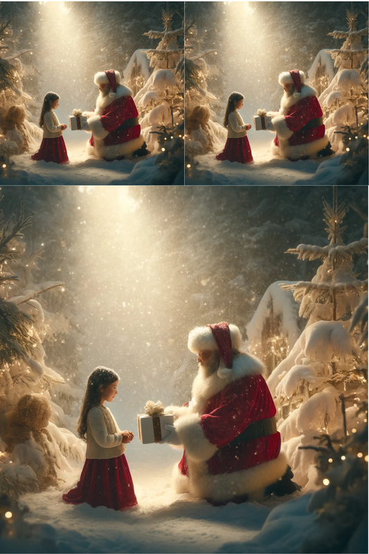 Sticker Sheet – Mikolaj Las and Girl Collage, Cat. No. 629