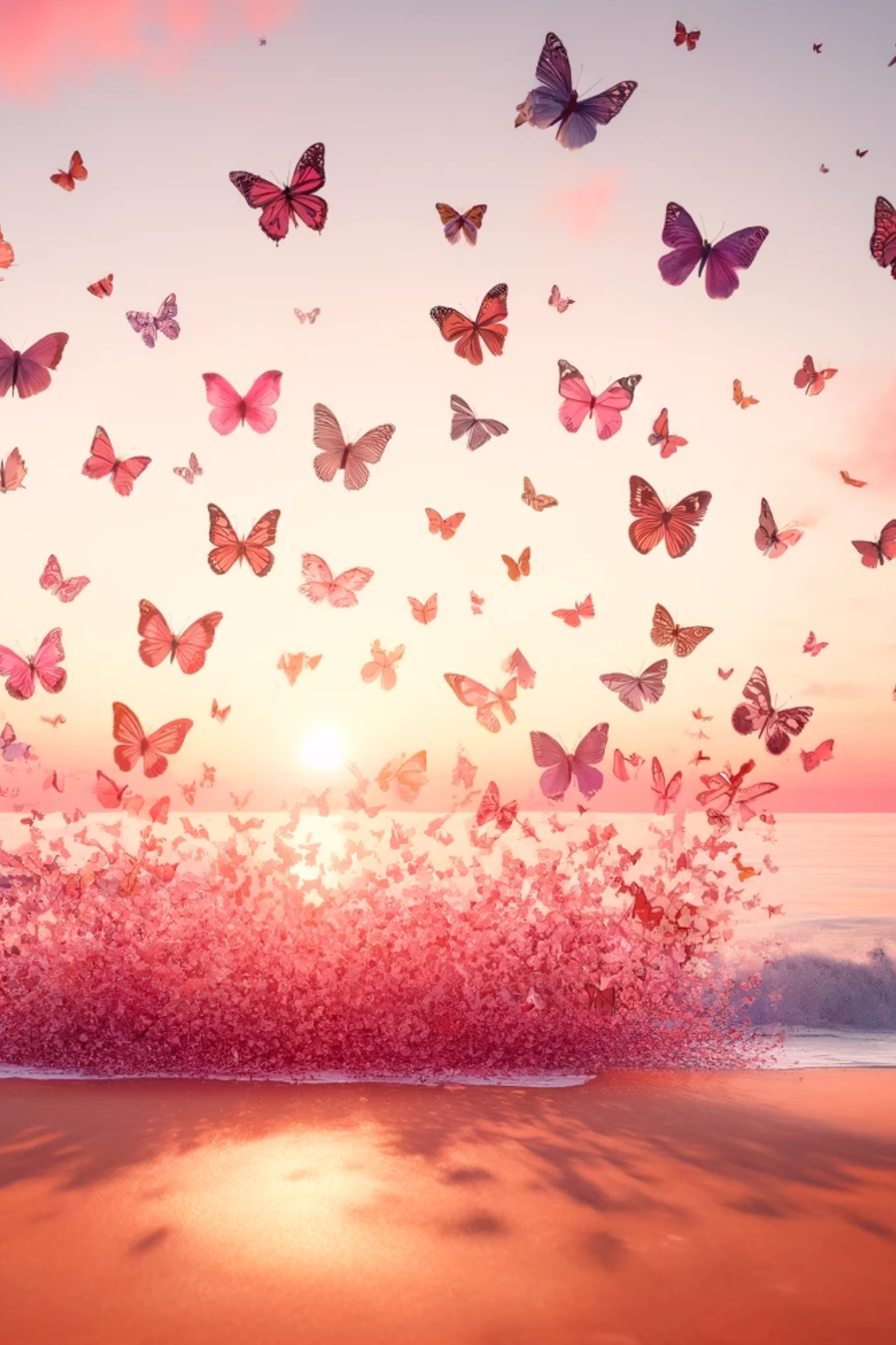 Sticker Sheet / Greeting Card – Full Butterflies Cat. No. 204