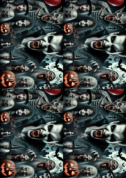 Sticker Sheet Dark Vampires Collage Cat. No. 1626