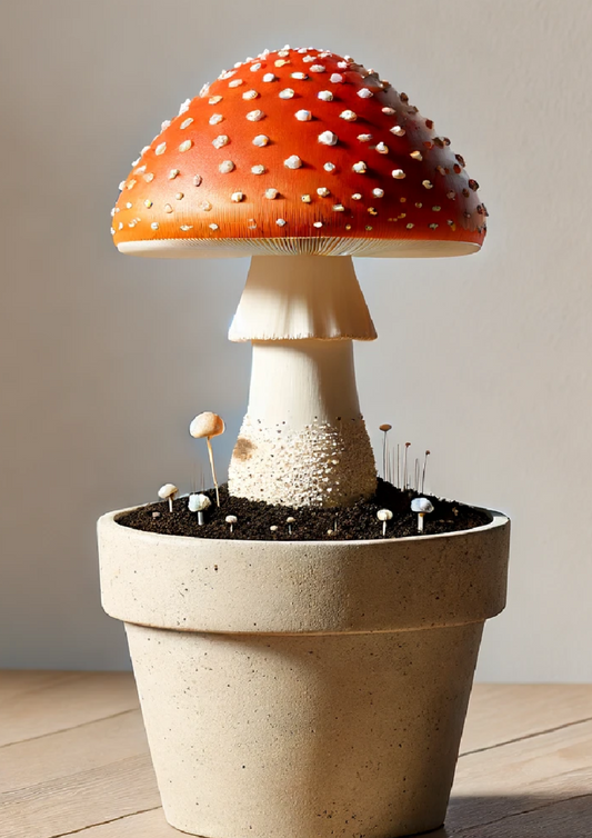 Sticker Sheet – Toadstool In Pot Full Cat. No. 1213