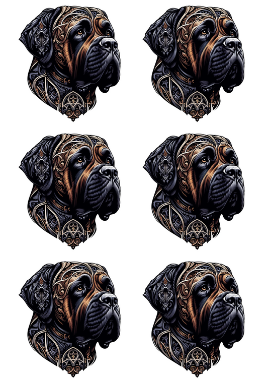 Sticker Sheet – Amstaff Collage, Cat. No. 2166