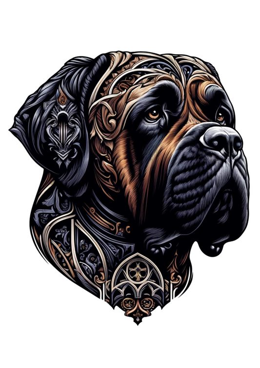 Sticker Sheet – Amstaff Full, Cat. No. 2167