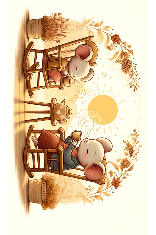 Sticker Sheet Manga Mice Full Cat No. 218