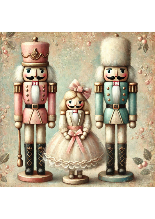 Sticker Sheet – Nutcracker Schabby Chic Full Cat. No. 3066