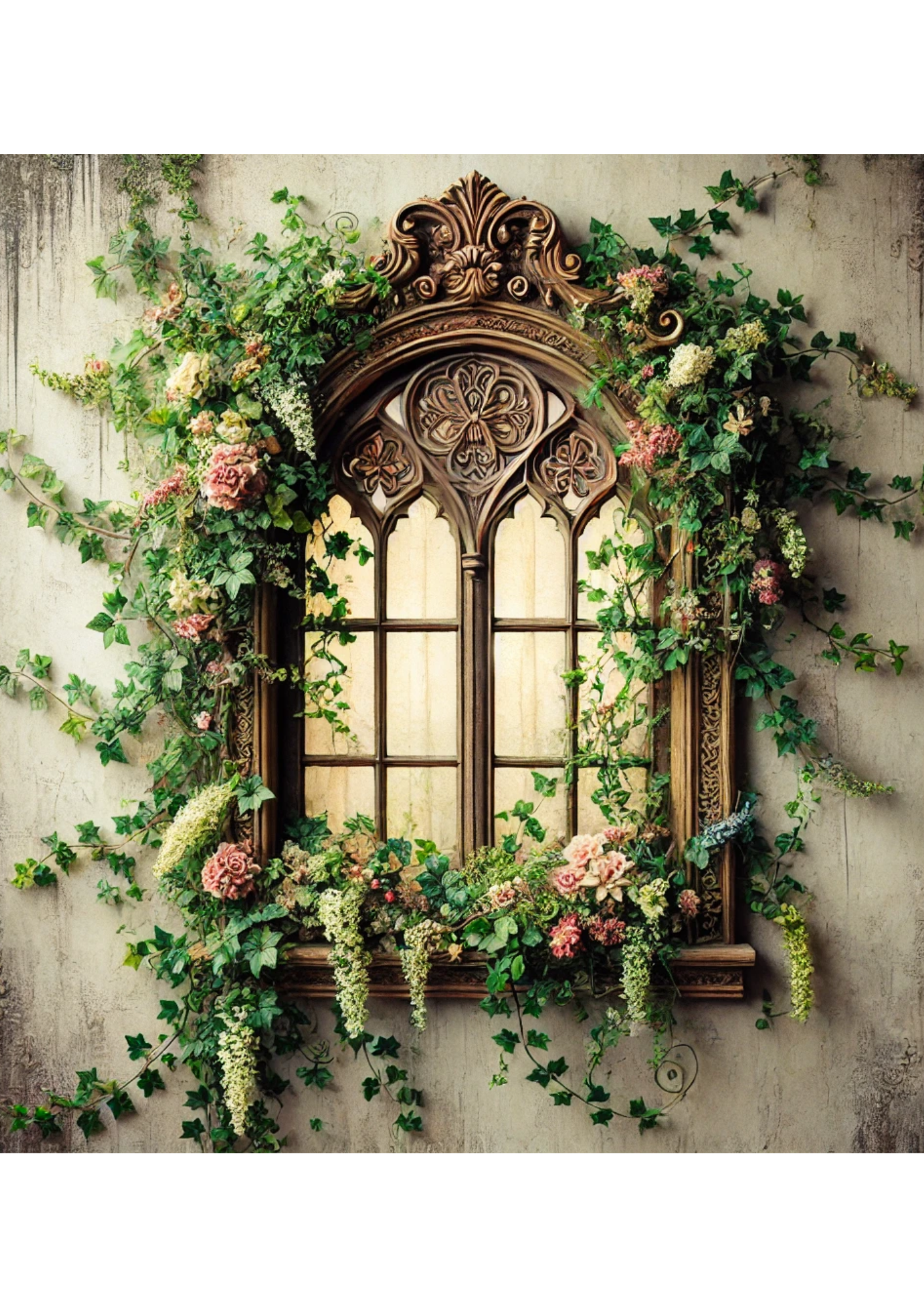 Sticker Sheet / Greeting Card – Windows Full, Cat. No. 2195