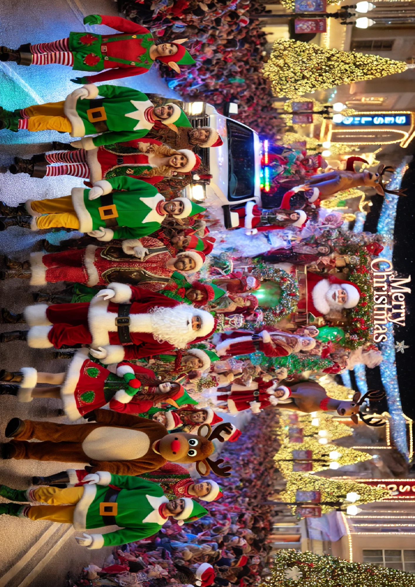 Sticker Sheet / Greeting Card – Christmas Parade Full Cat. No. 1571