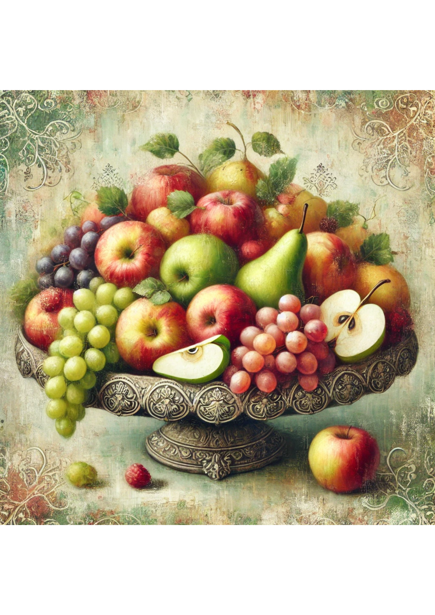 Sticker Sheet / Greeting Card – Fruit Tray Full Cat. No. 2217