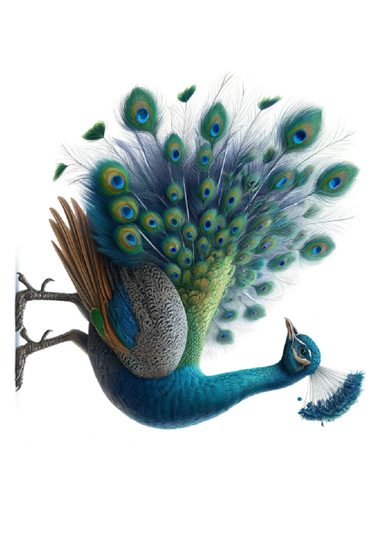 Sticker Sheet Peacock Full Cat. No. 1133