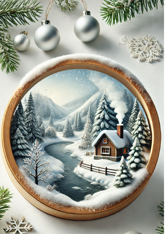 Sticker Sheet Landscape in the Oval Full Cat. No. 1575