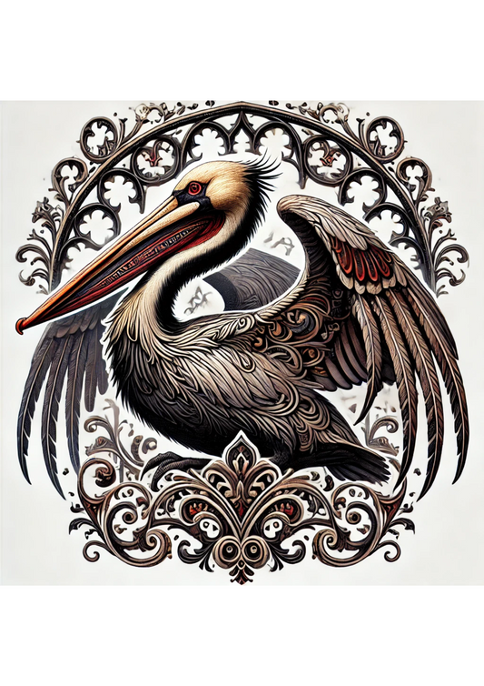 Sticker Sheet – Pelican Gothic Style Full Cat. No. 2229