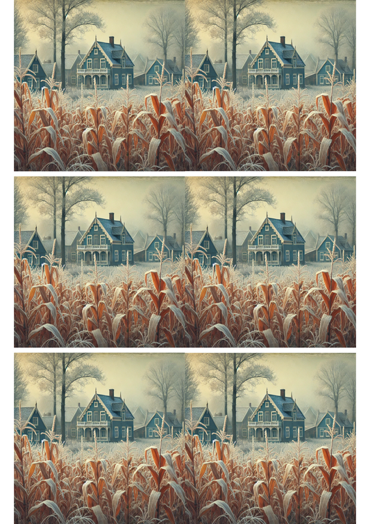 Sticker Sheet – Corn Field Collage Cat. No. 2763