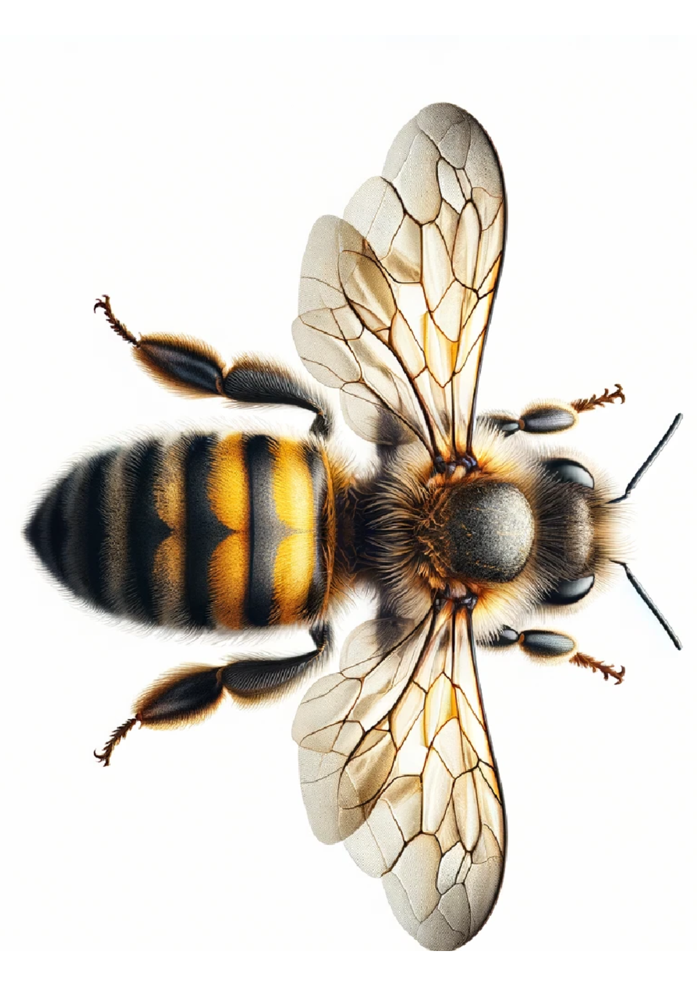 Sticker Sheet / Greeting Card – Bee Full Cat. No. 1135