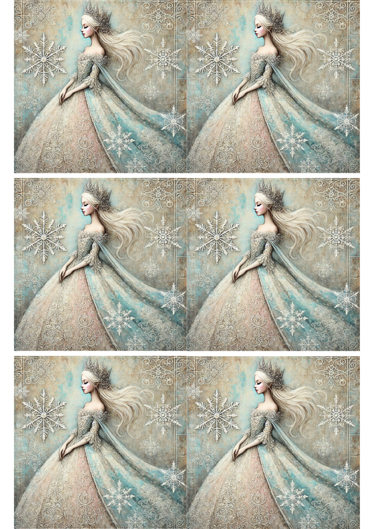 Sticker Sheet – Snow Queen Collage Cat. No. 2306