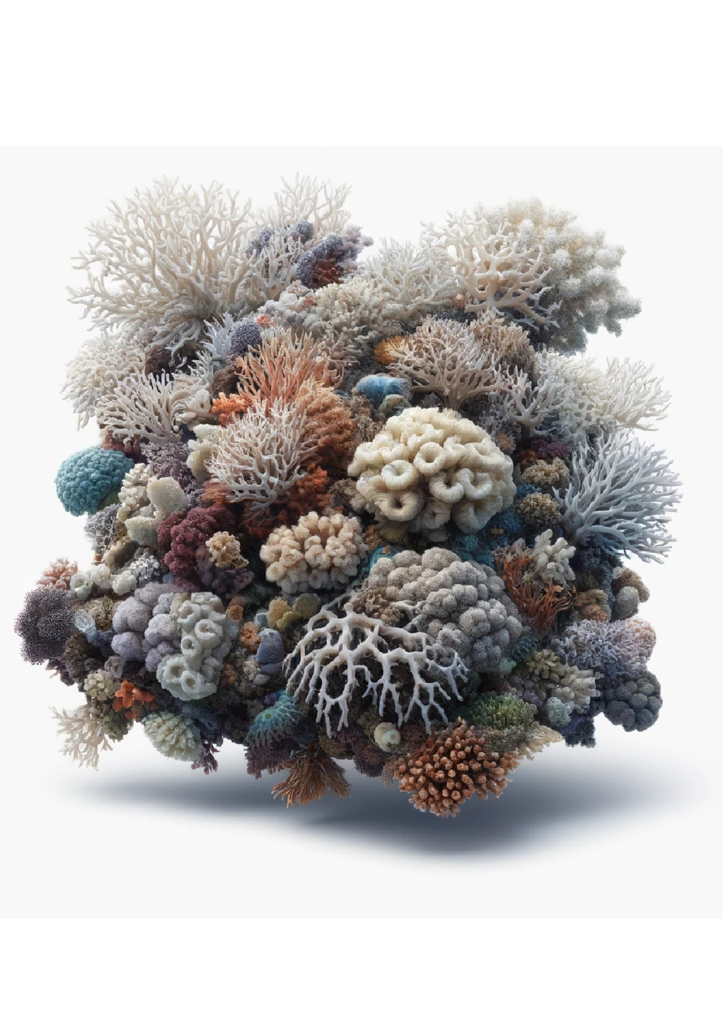 Sticker Sheet / Greeting Card – Coral Reef Full Cat. No. 1372