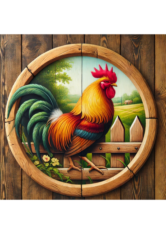 Sticker Sheet – Rooster Full Cat. No. 2342