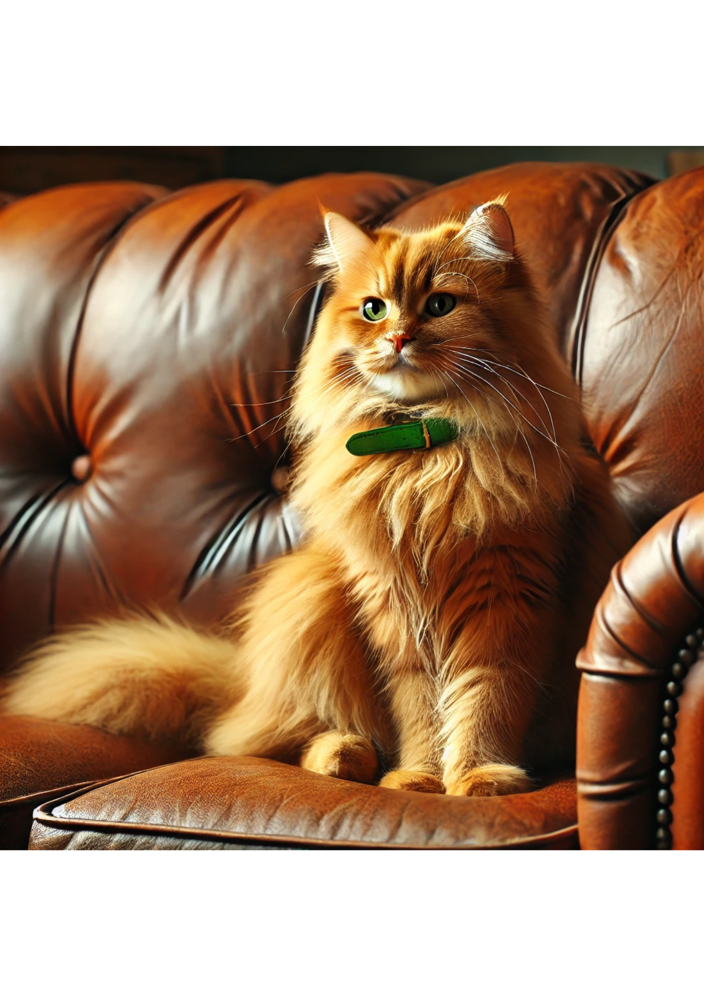 Sticker Sheet / Greeting Card – Ginger Kitty Full Cat. No. 3140