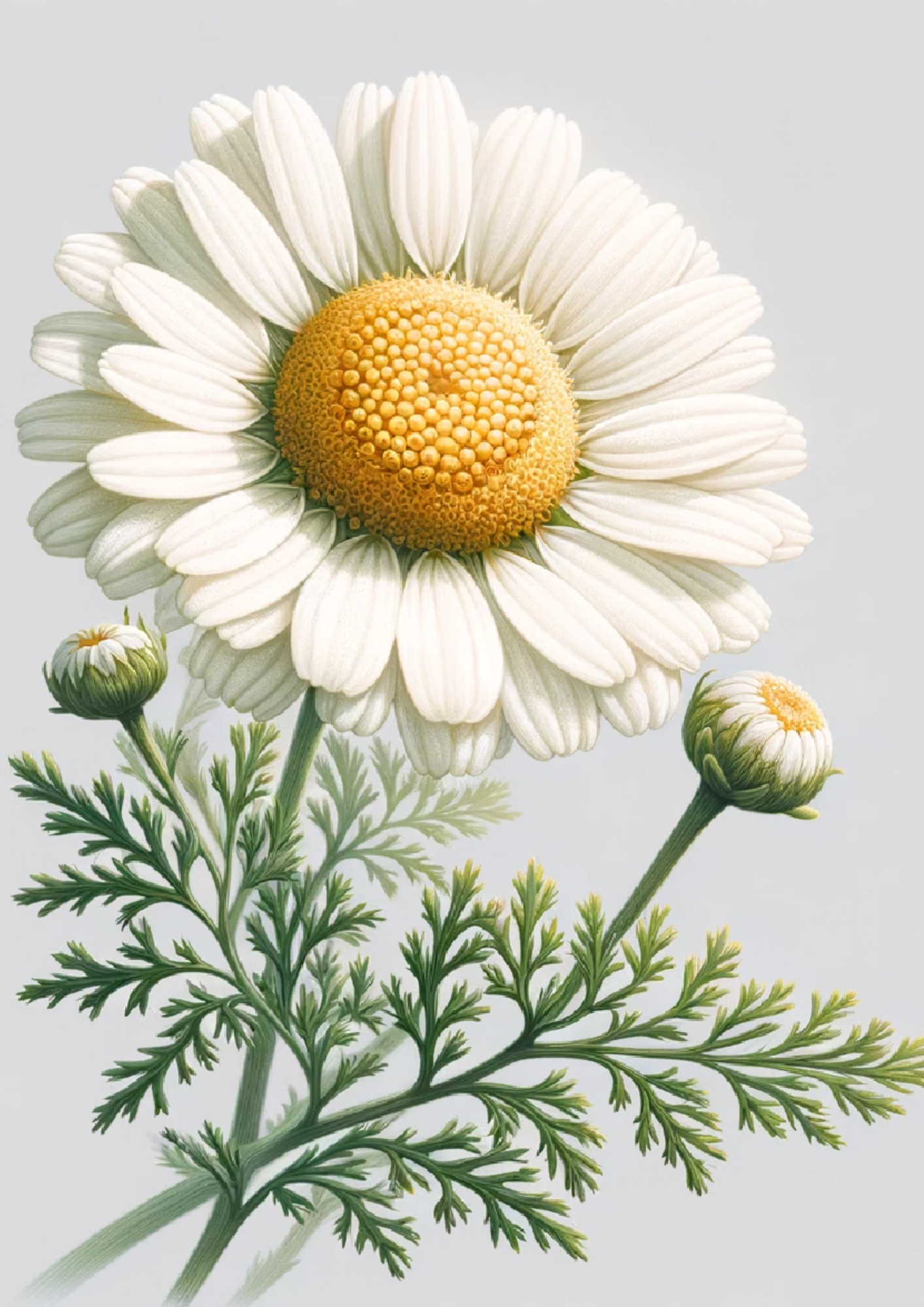 Sticker Sheet / Greeting Card – Chamomile Full Cat. No. 1155