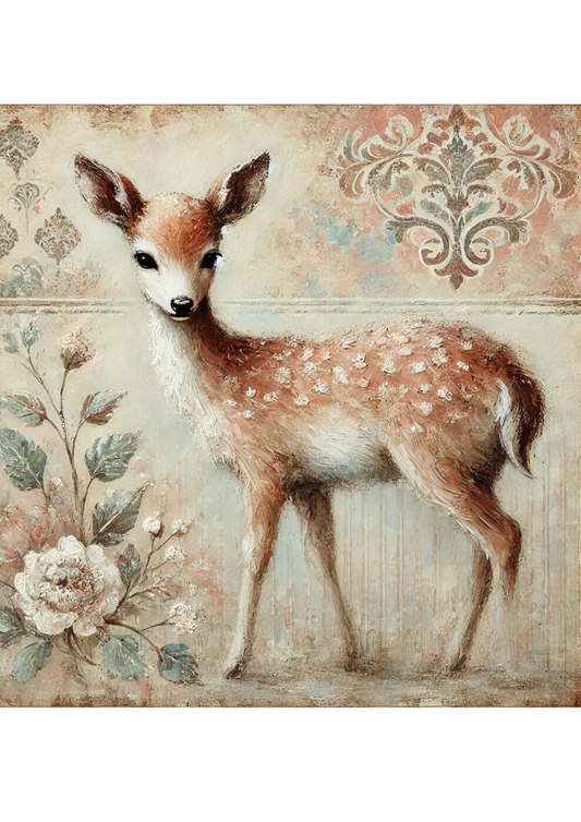 Klistremerkeark – Roe Shabby Chic Full Cat. Nr. 2420