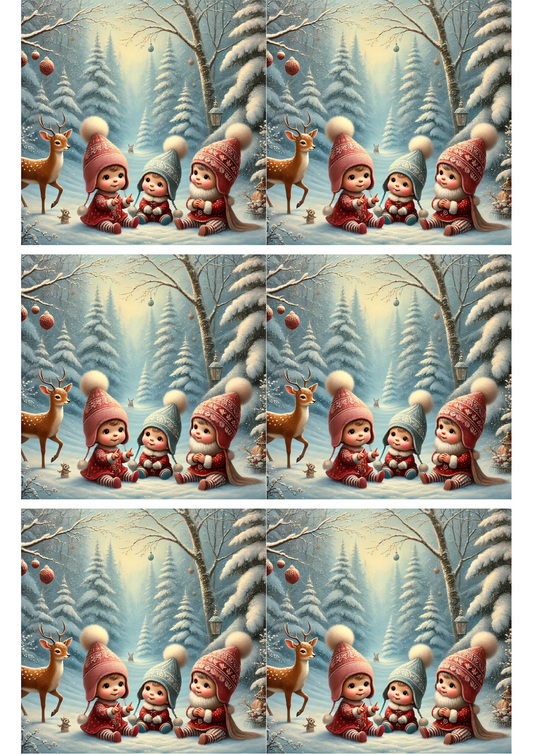 Sticker Sheet – Leprechauns Collage Cat. No. 2447