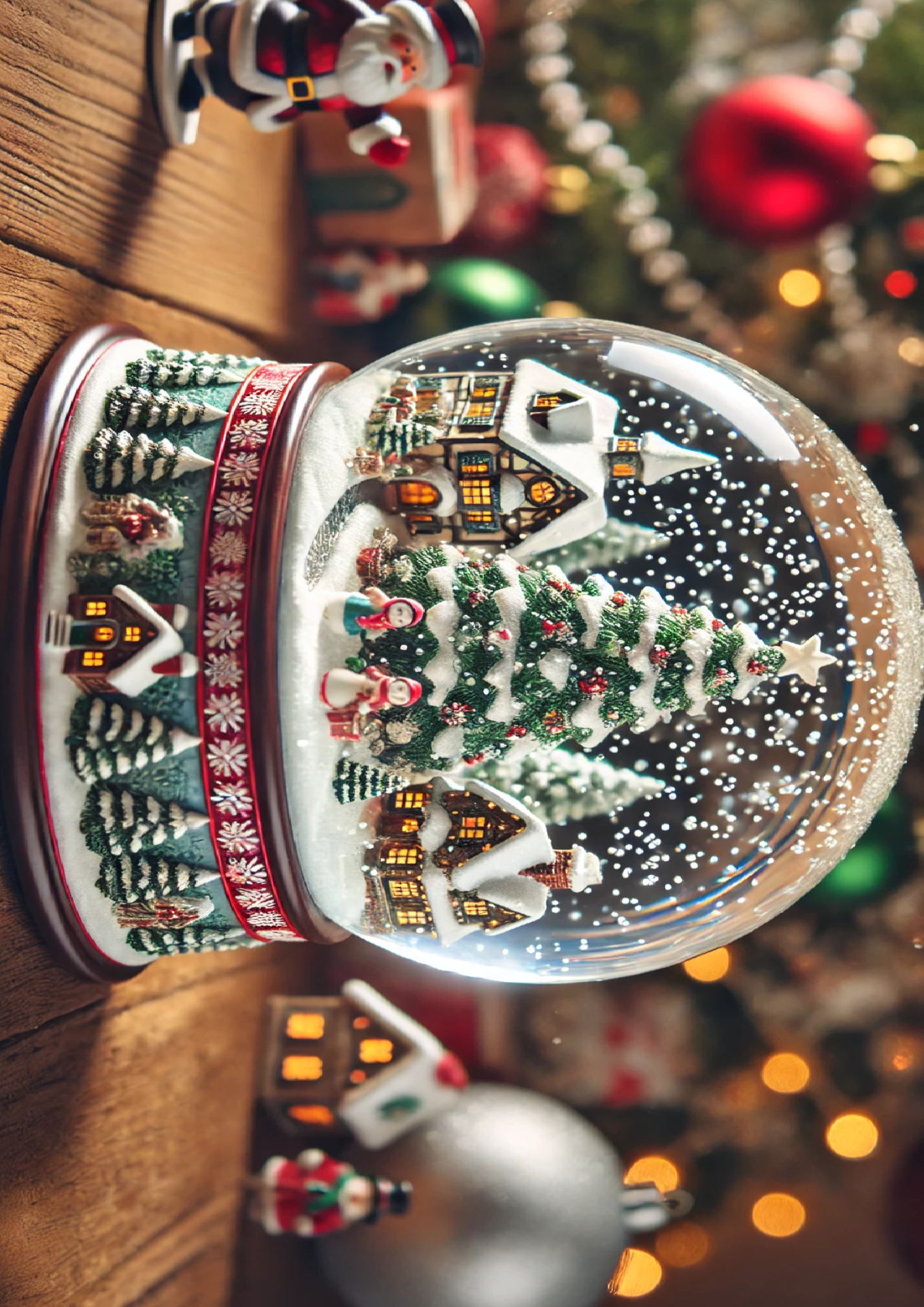 Sticker Sheet / Greeting Card – Snow Globe Full Cat. No. 1577