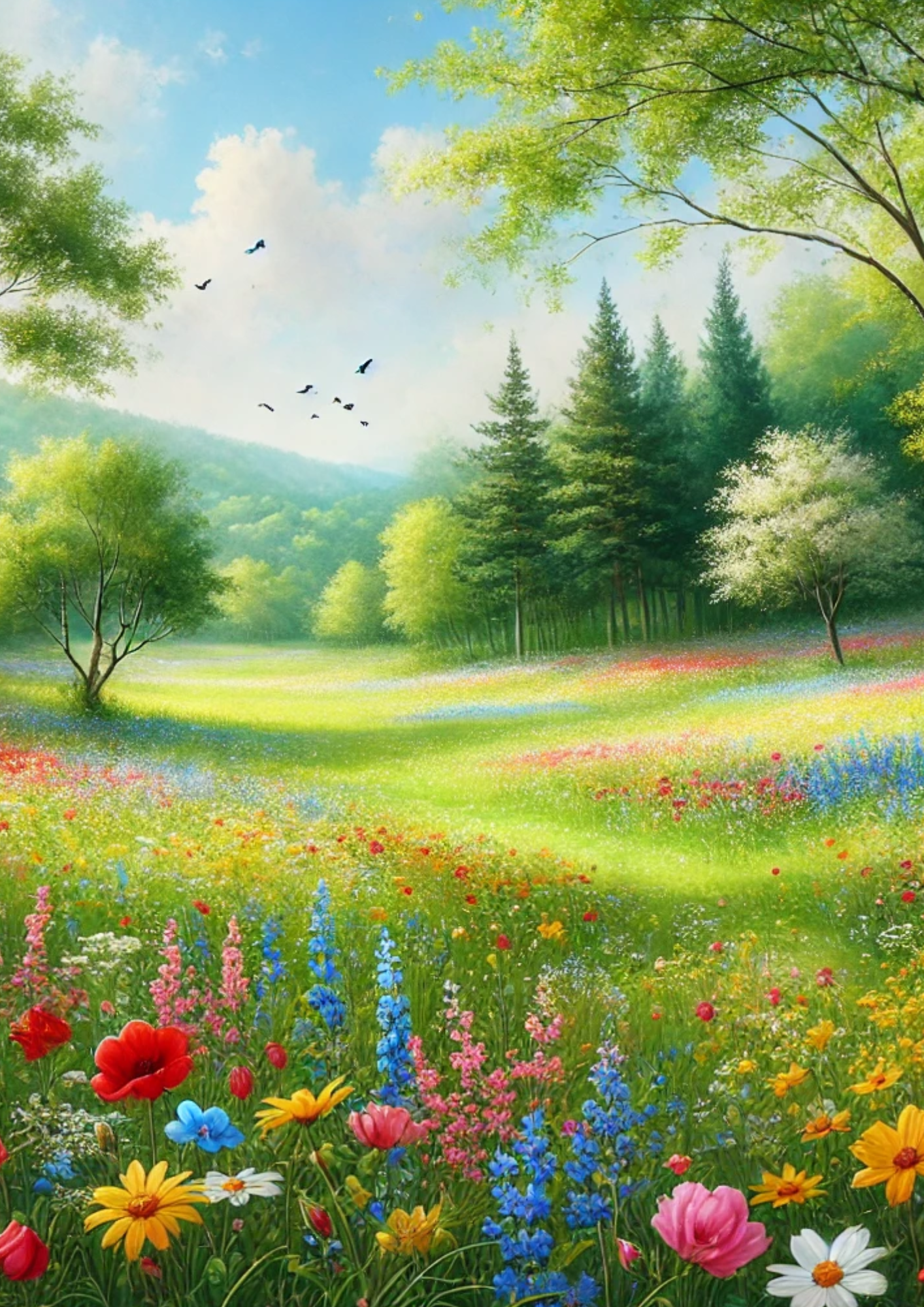 Sticker Sheet / Greeting Card – Spring 2 Full Cat. No. 2486