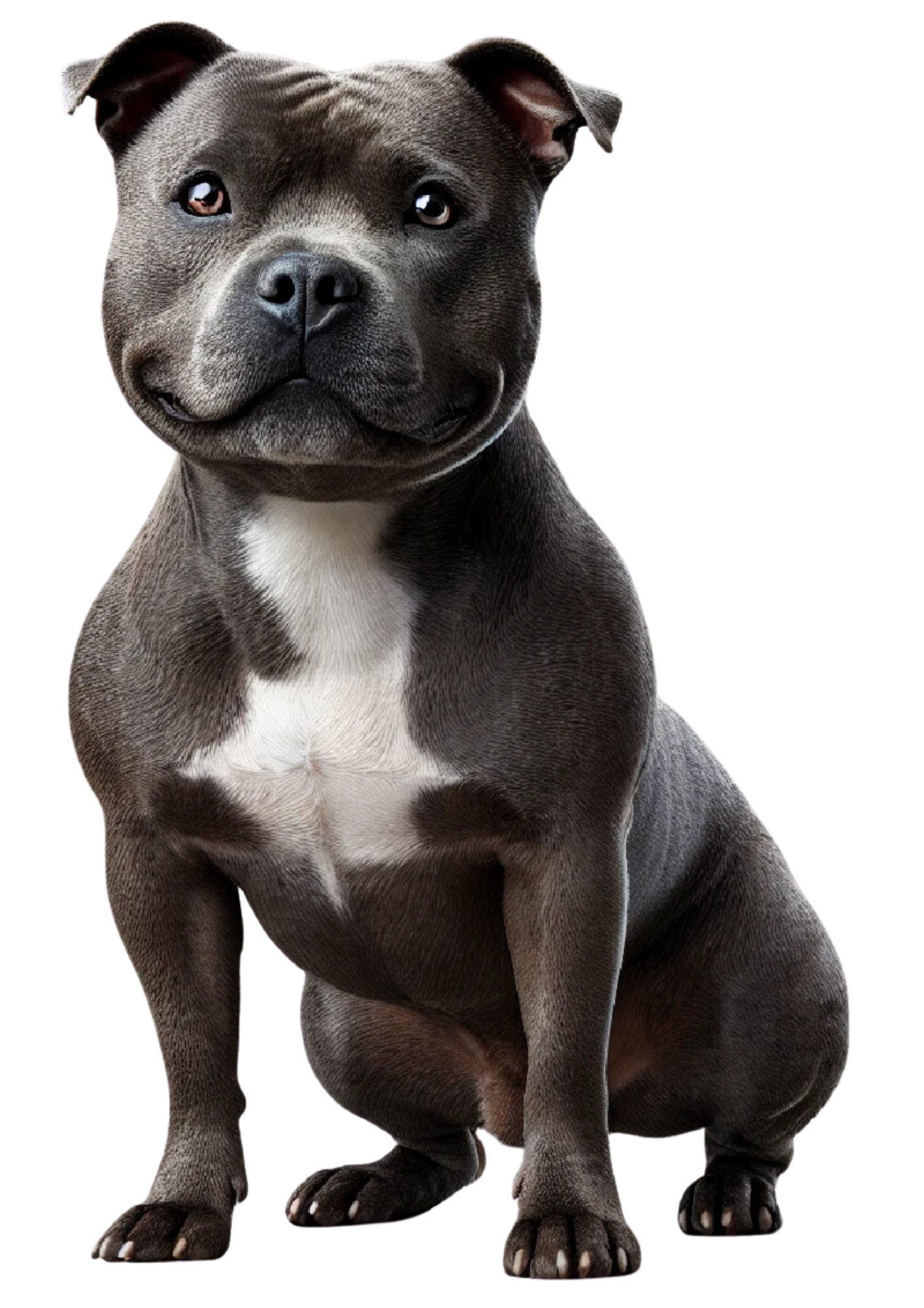 Sticker Sheet / Greeting Card – Staffing Dog Full Cat No. 3078