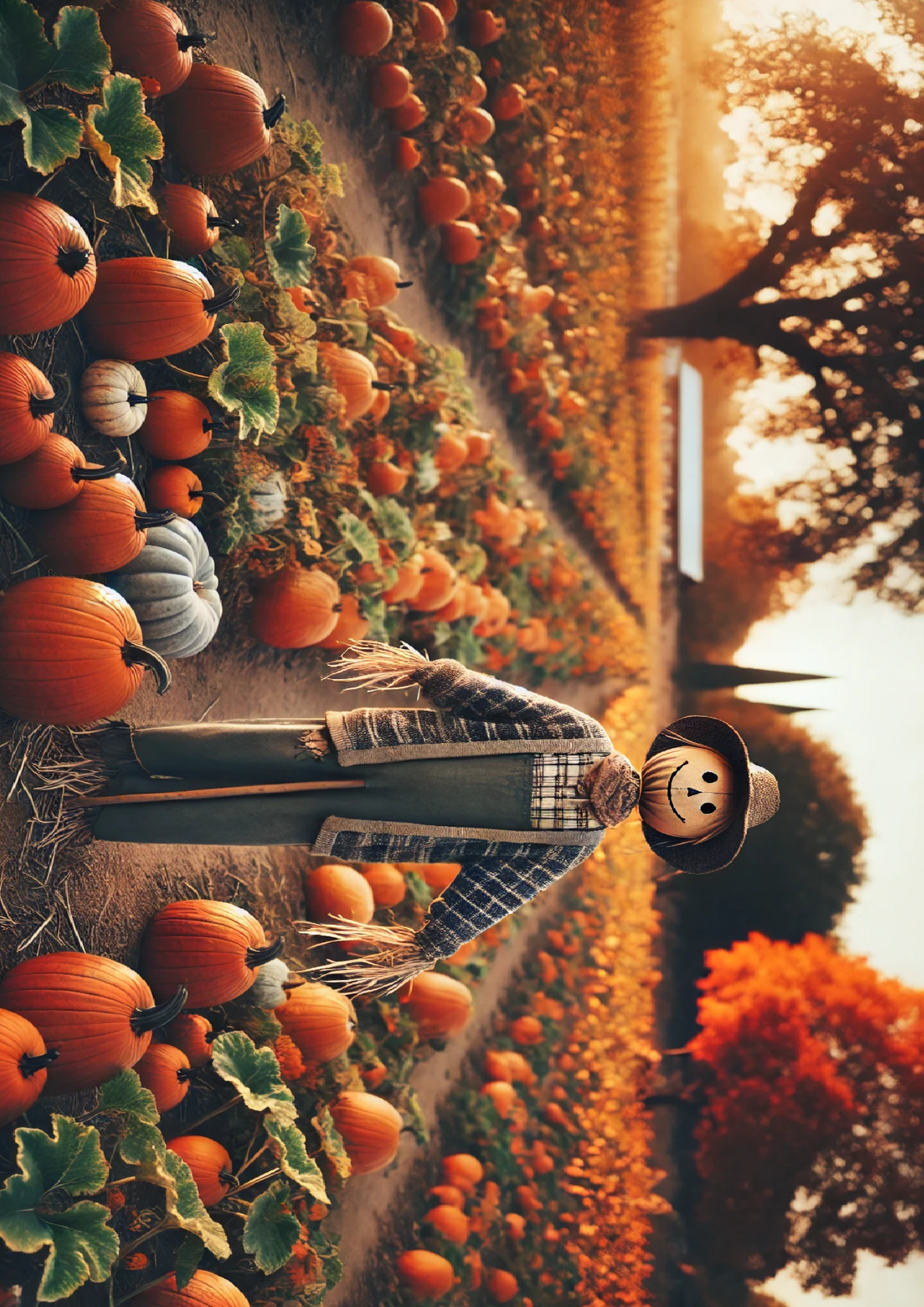 Sticker Sheet / Greeting Card – Scarecrow Full Cat. No. 1643