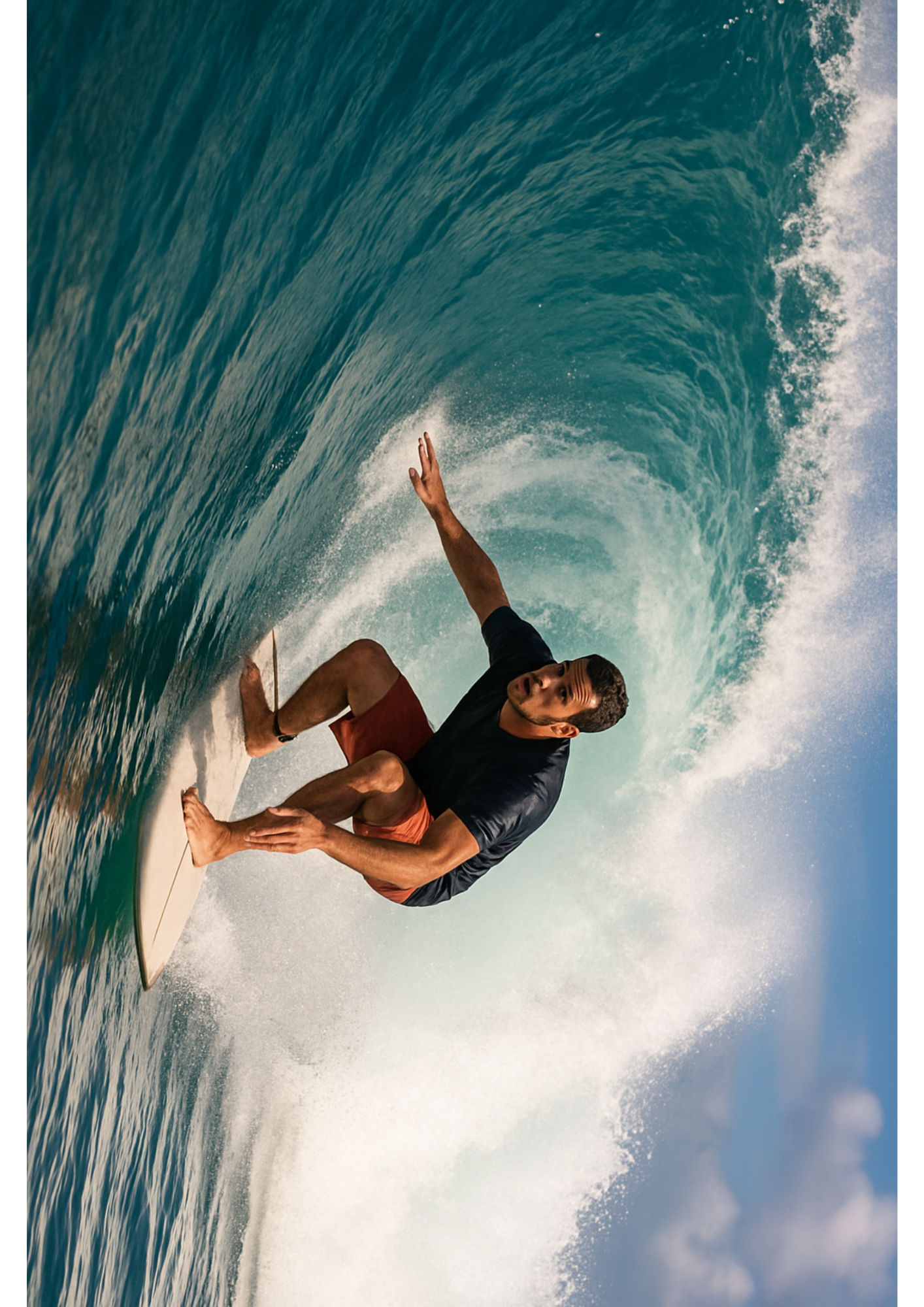 Sticker Sheet / Greeting Card – Surfing Full Cat. No. 3186