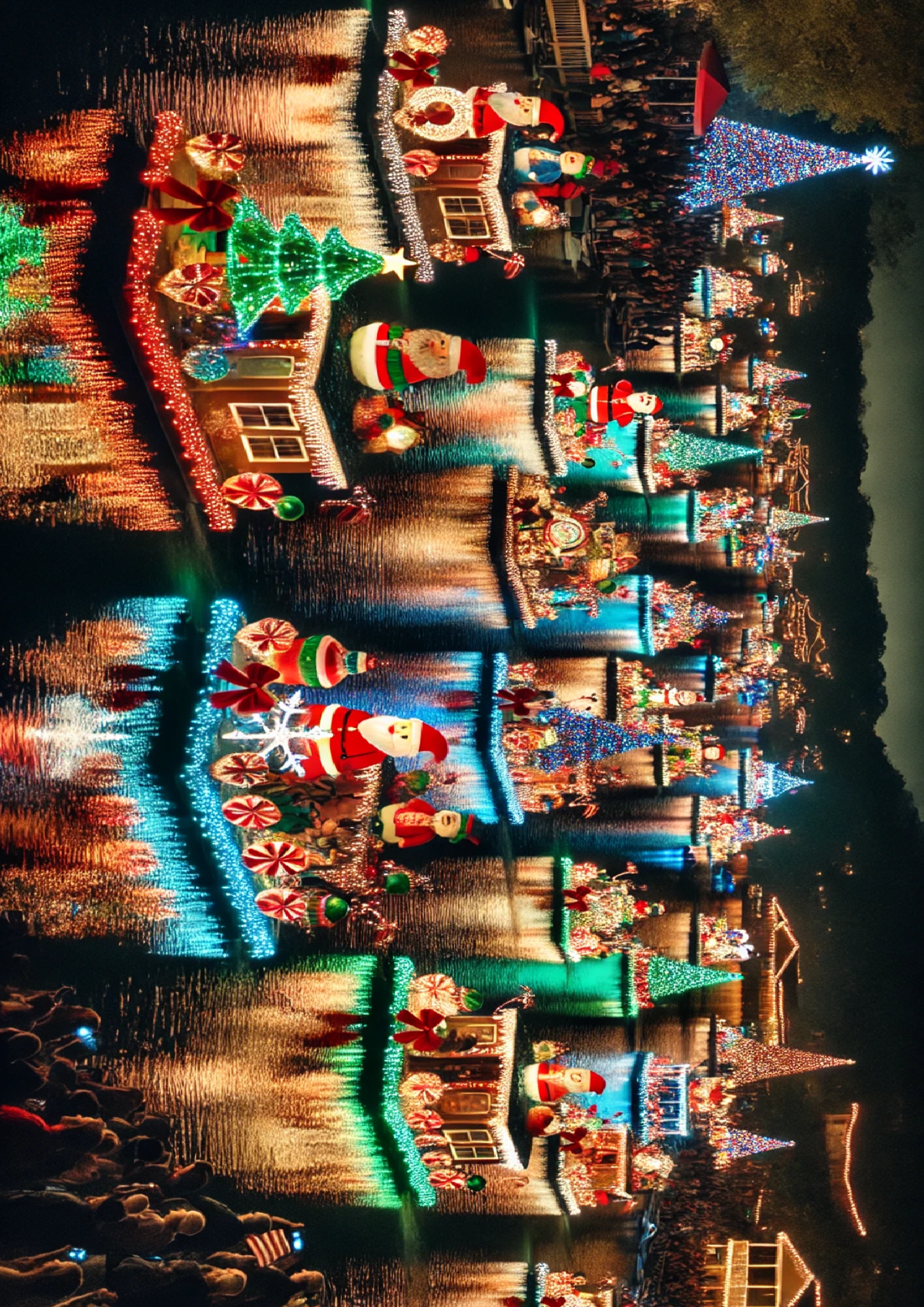 Sticker Sheet / Greeting Card – Christmas Boat Parade Full Cat. No. 1587