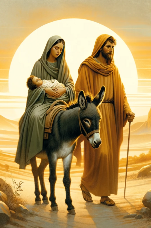 Sticker Sheet – Holy Family Goes To Nazareth Full Cat No. 842