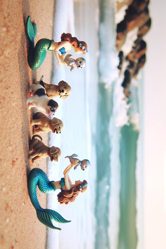 Sticker Sheet Mermaids and Full Puppies Cat. No. 426