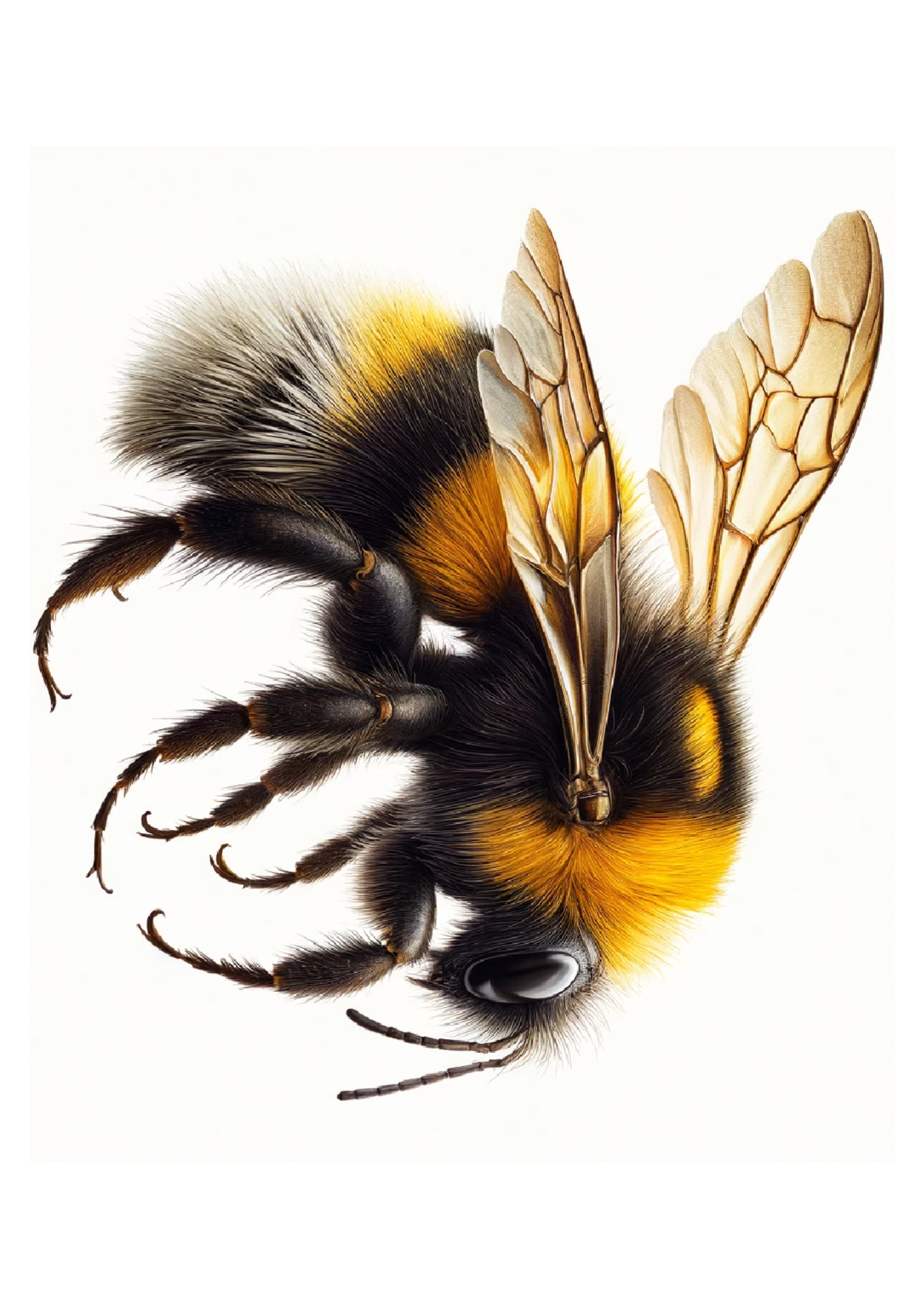 Sticker Sheet / Greeting Card – Bumblebee Full Cat. No. 1181