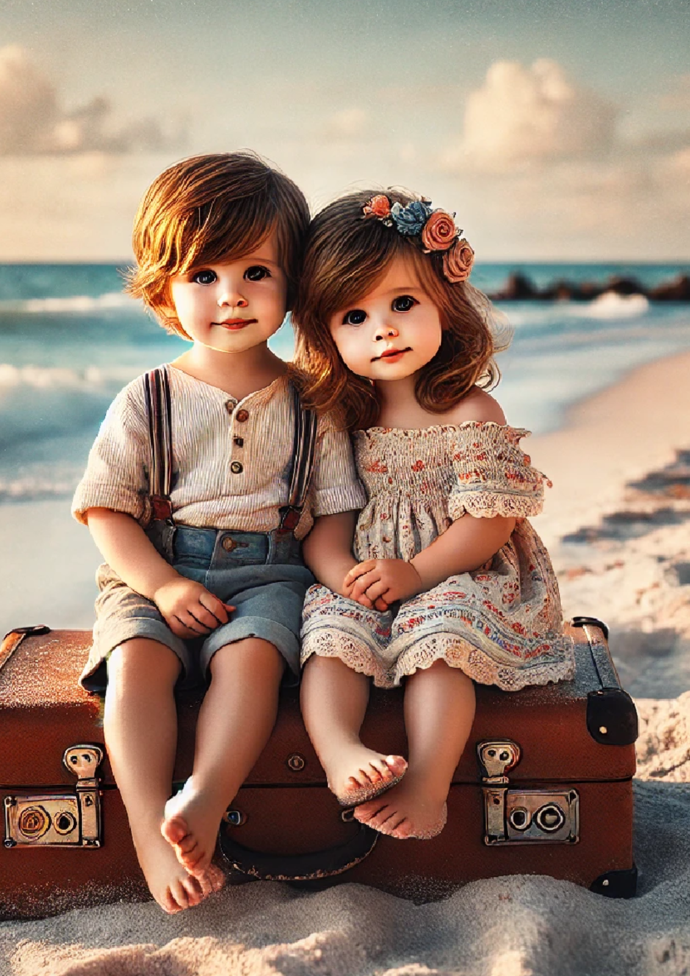 Sticker Sheet / Greeting Card – Twins Full Cat. No. 1388