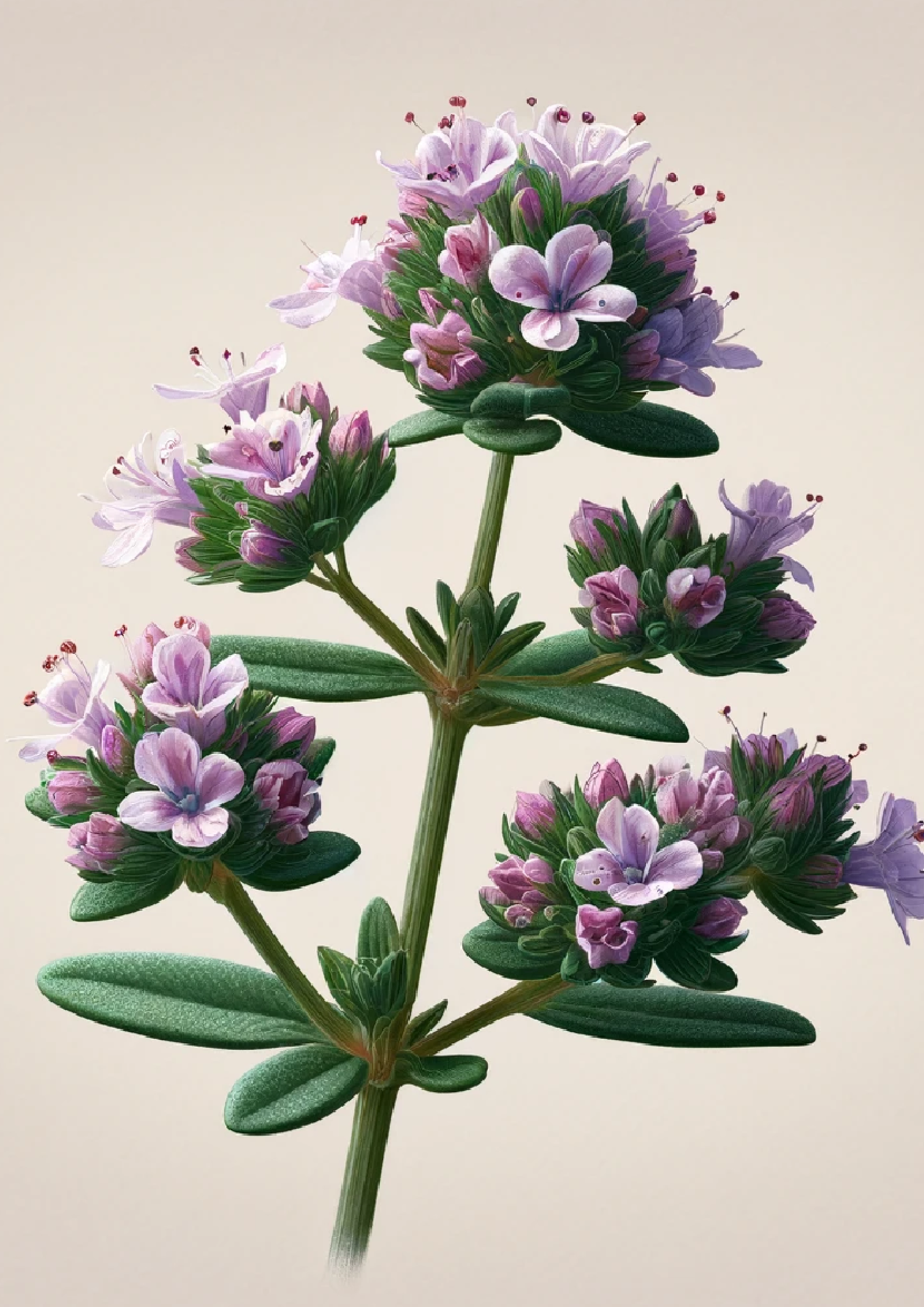 Sticker Sheet / Greeting Card – Thyme Full Cat. No. 1165