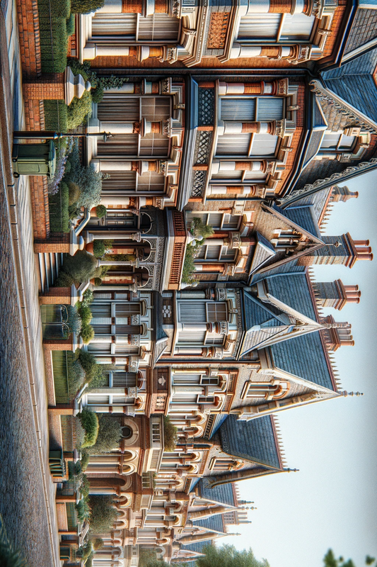 Sticker Sheet Street and Victorian Houses Full Cat. No. 472