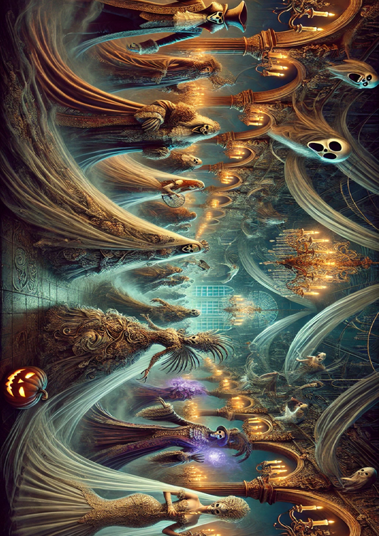 Sticker Sheet Ghosts' Masquerade Full Cat. No. 1647