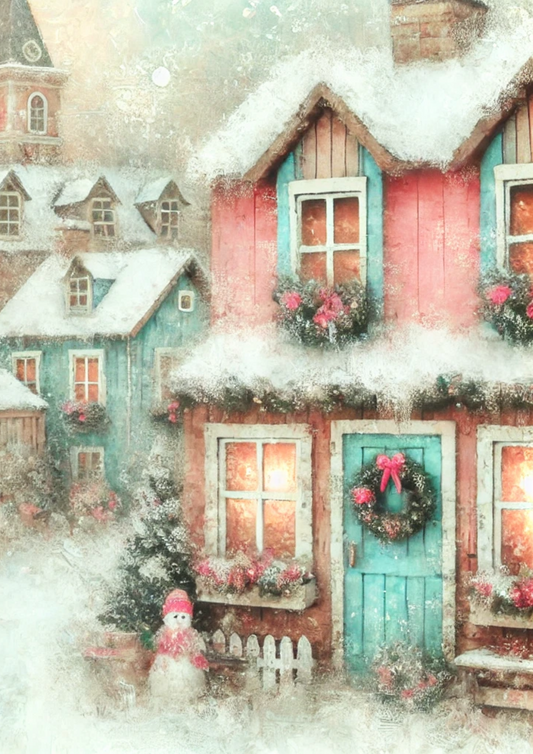 Sticker Sheet – Winter Village 3 Full Cat. No. 2784