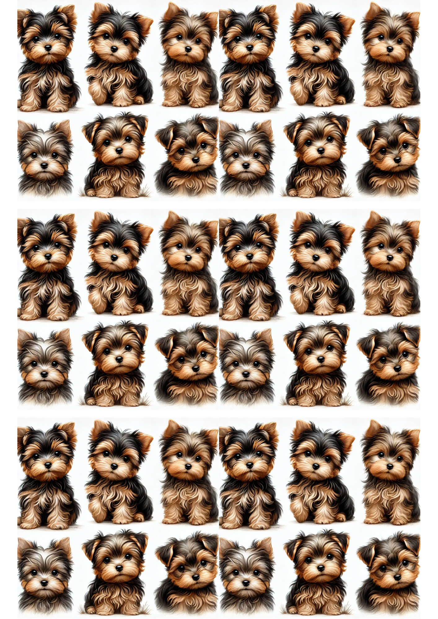 Sticker Sheet / Greeting Card – York Collage Cat. No. 2711