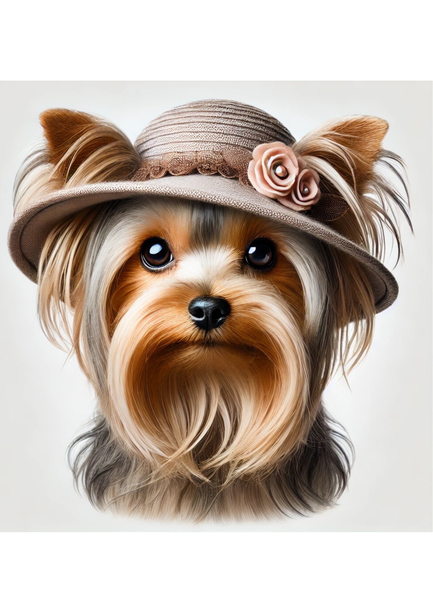 Sticker Sheet / Greeting Card – York Terrier 2 Full Cat. No. 2718