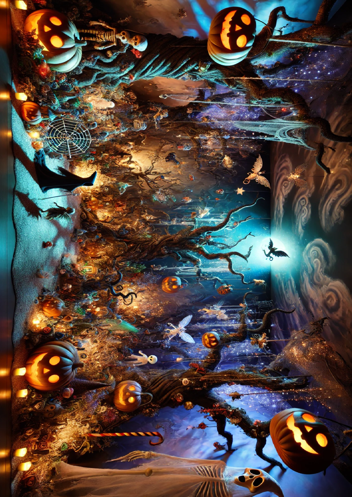 Sticker Sheet / Greeting Card – Enchanted Forest Full Cat. No. 1655