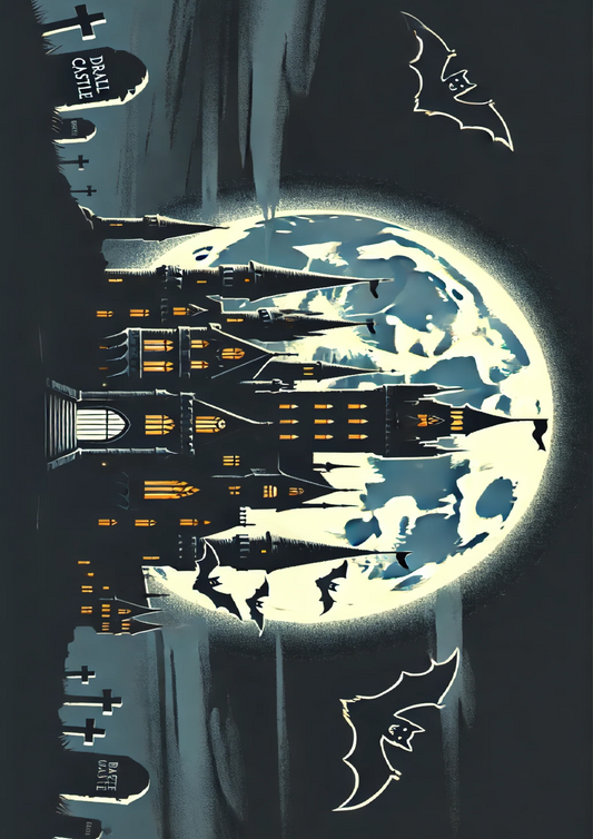 Sticker Sheet Dracula's Castle Full Cat. No. 1657