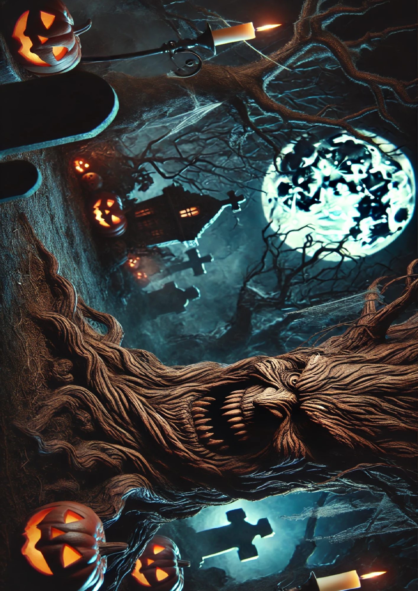 Sticker Sheet / Greeting Card – Evil Treebeard Full Cat. No. 1661